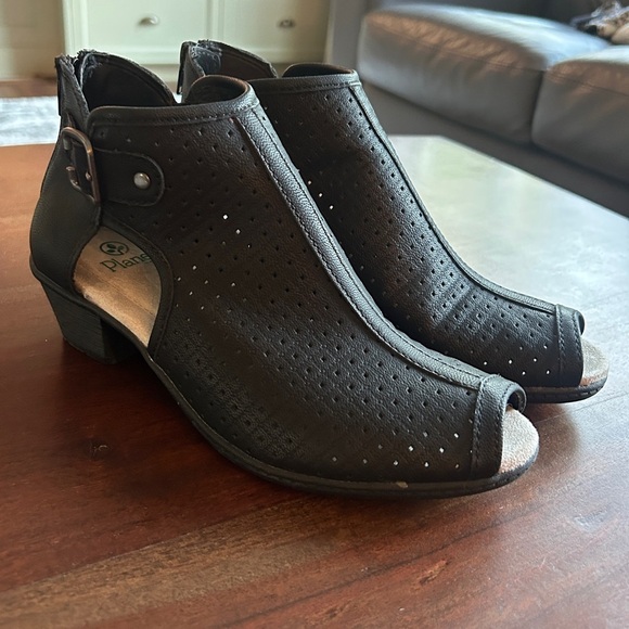 New • PLANET by Earth Peep Toe Heels ~ size 7 - Picture 2 of 11